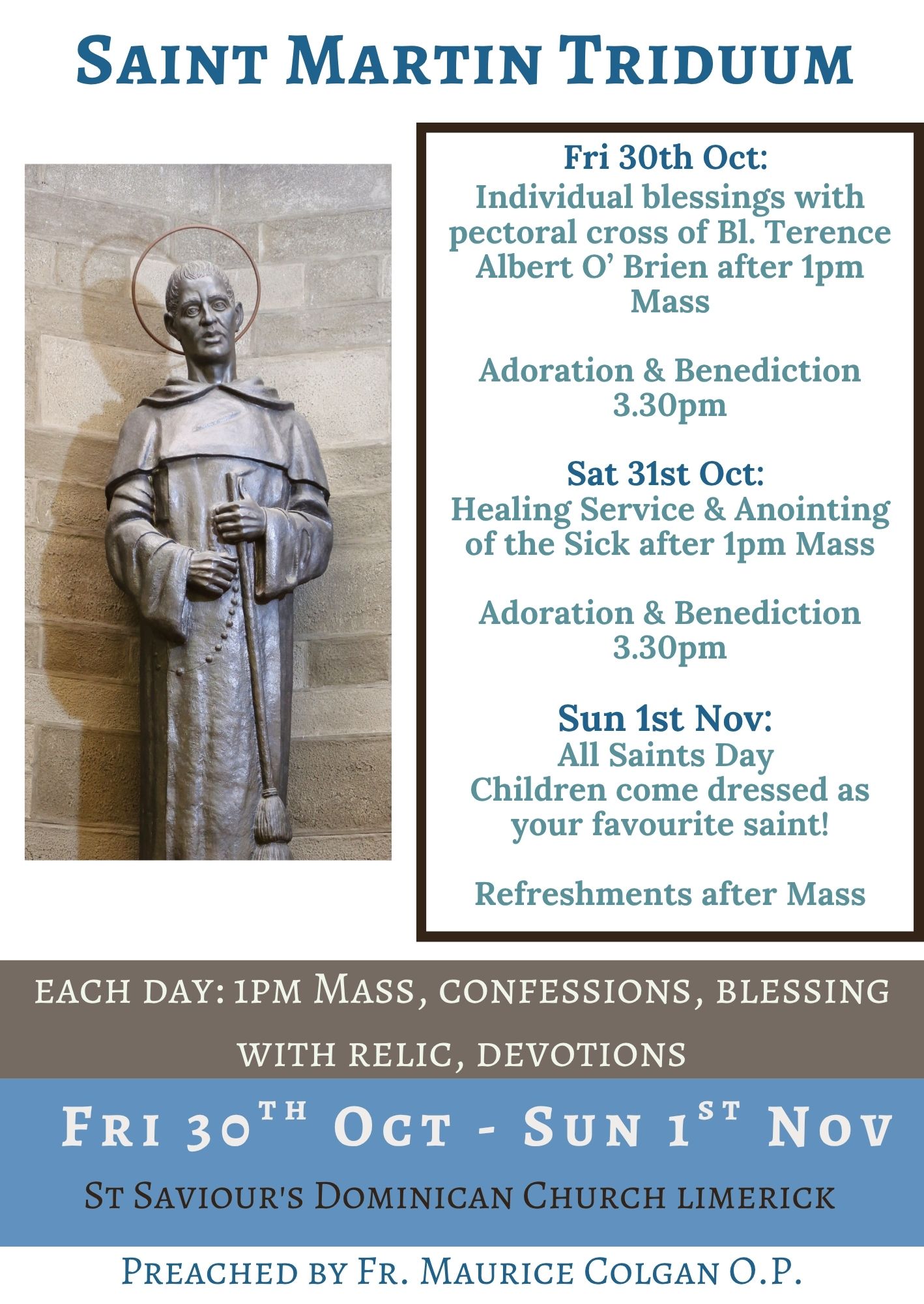 St. Martin's Triduum 2026