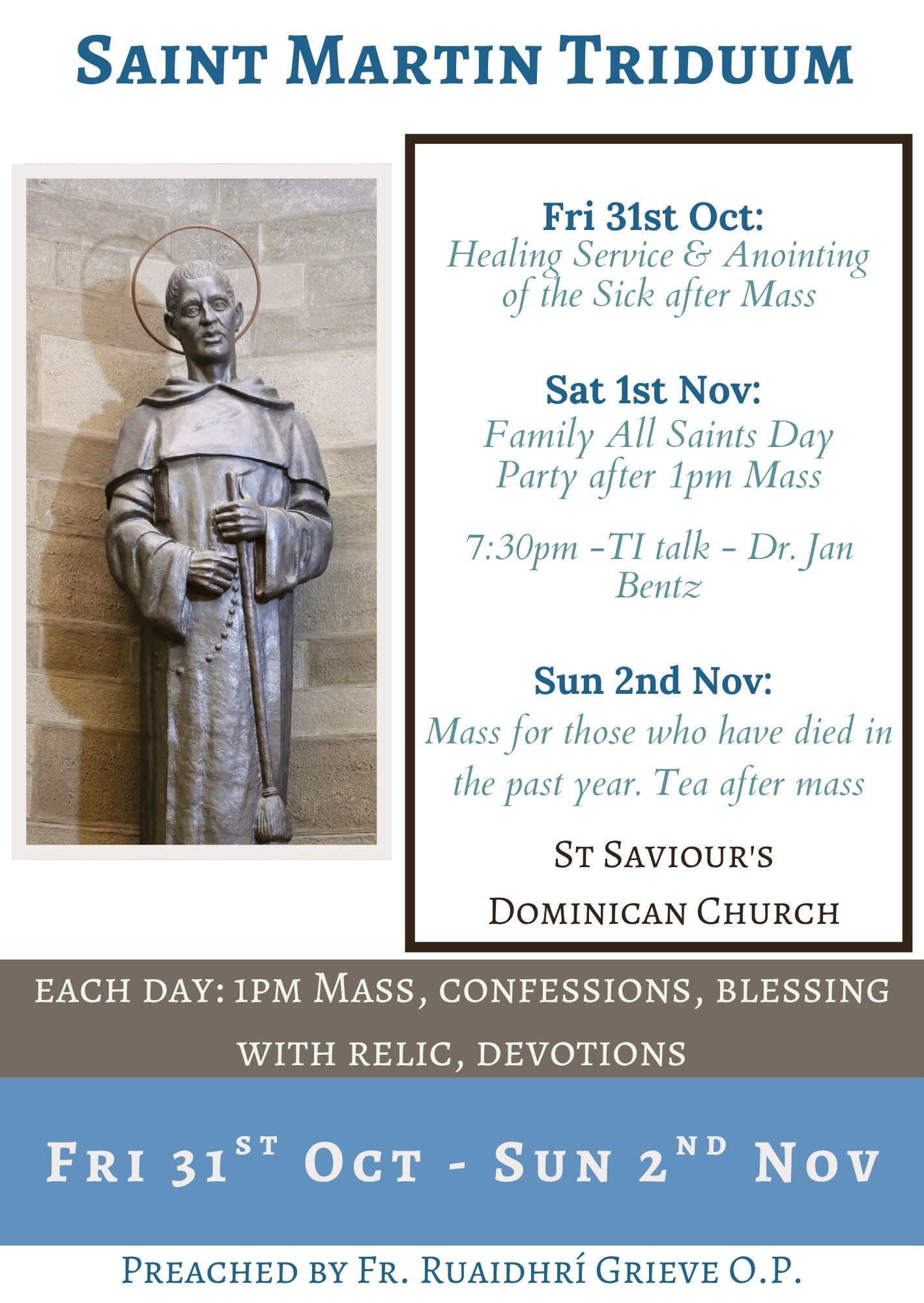 St. Martin's Triduum, 2025