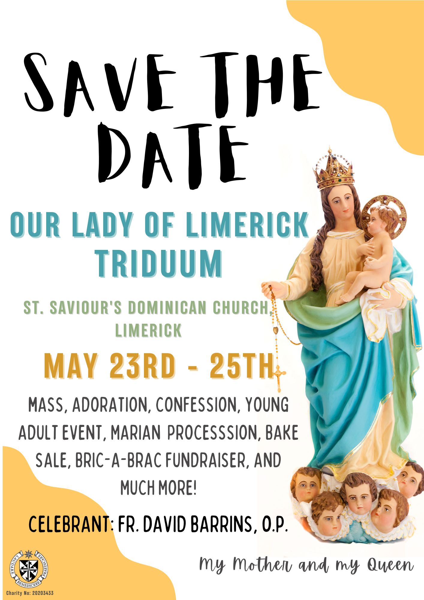Save the Date - Our Lady of Limerick Triduum